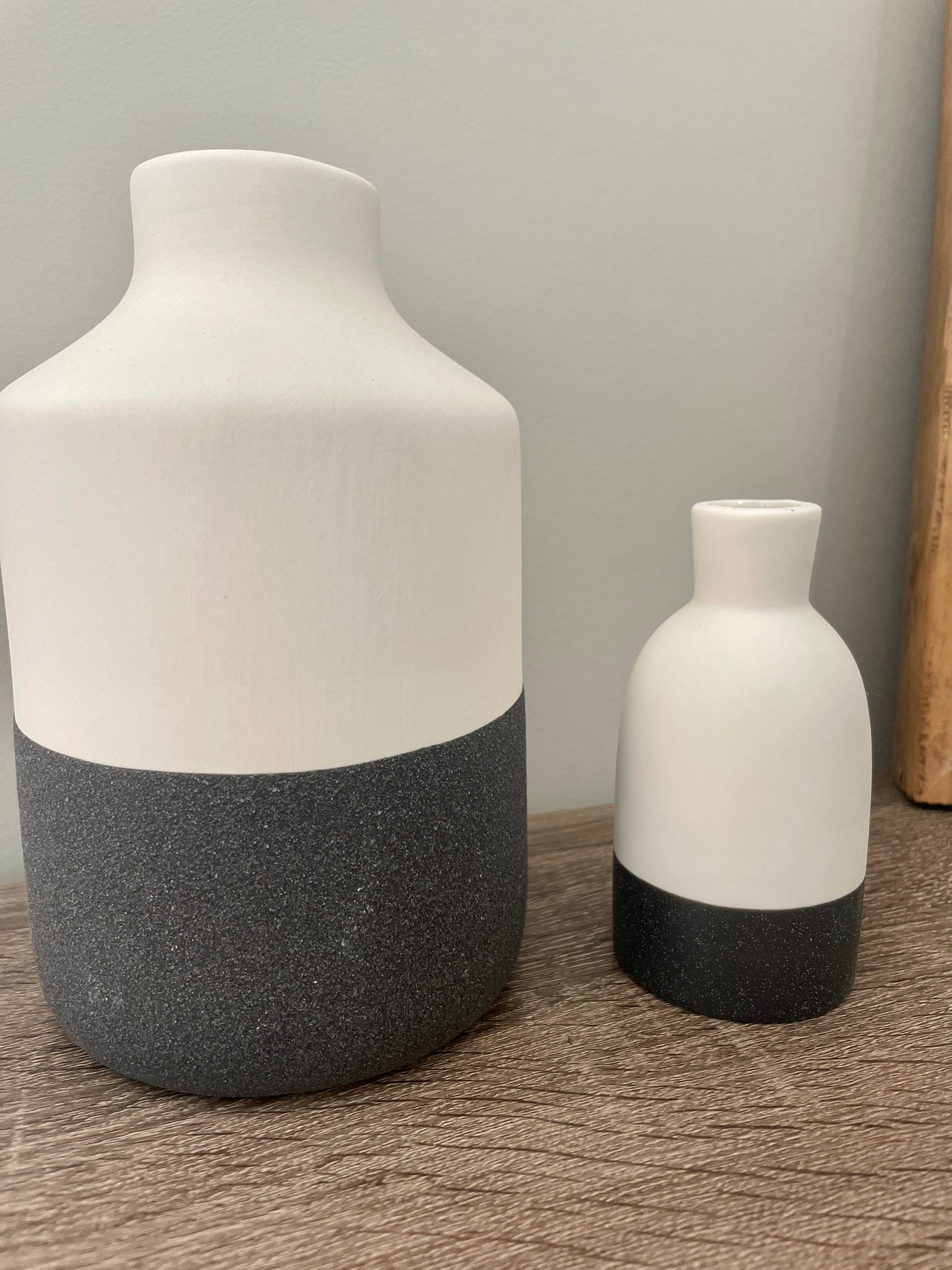 LARGE Ceramic Vase - Two Tone