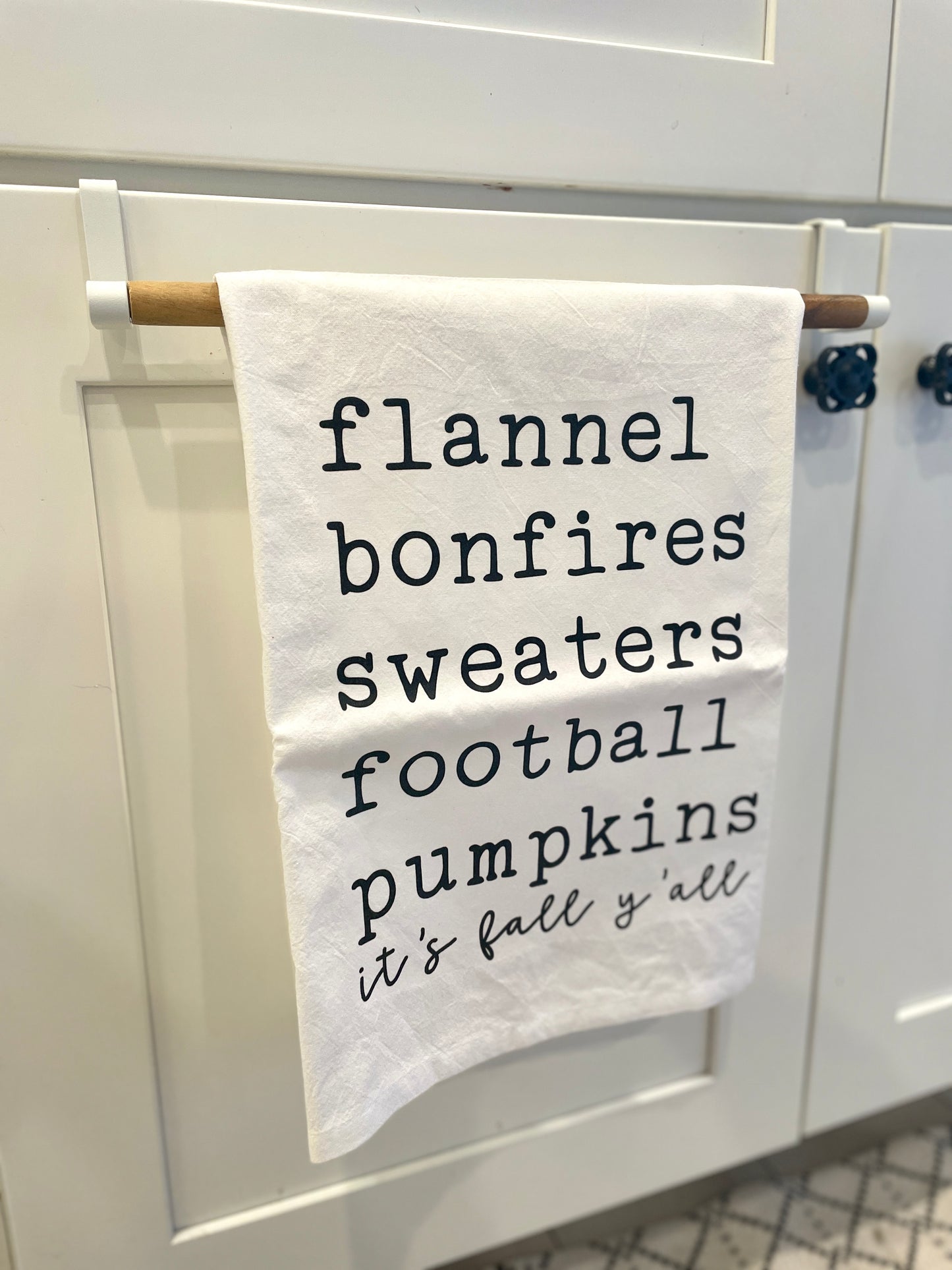 Fall Theme Kitchen Towel