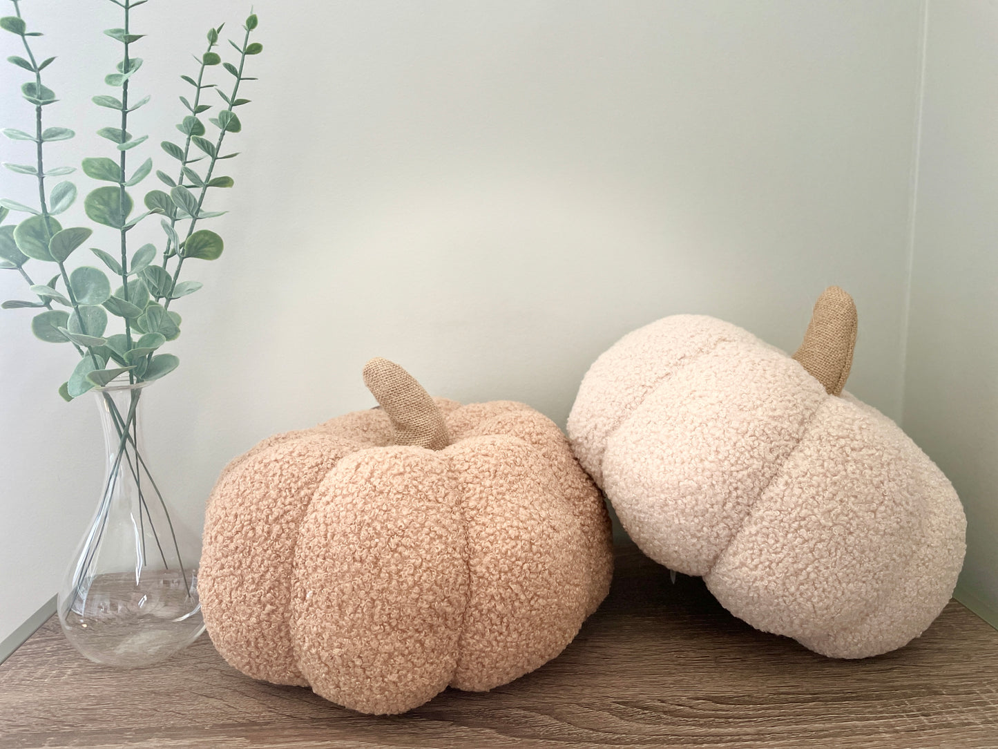 Sherpa Pumpkin Accent Pillow