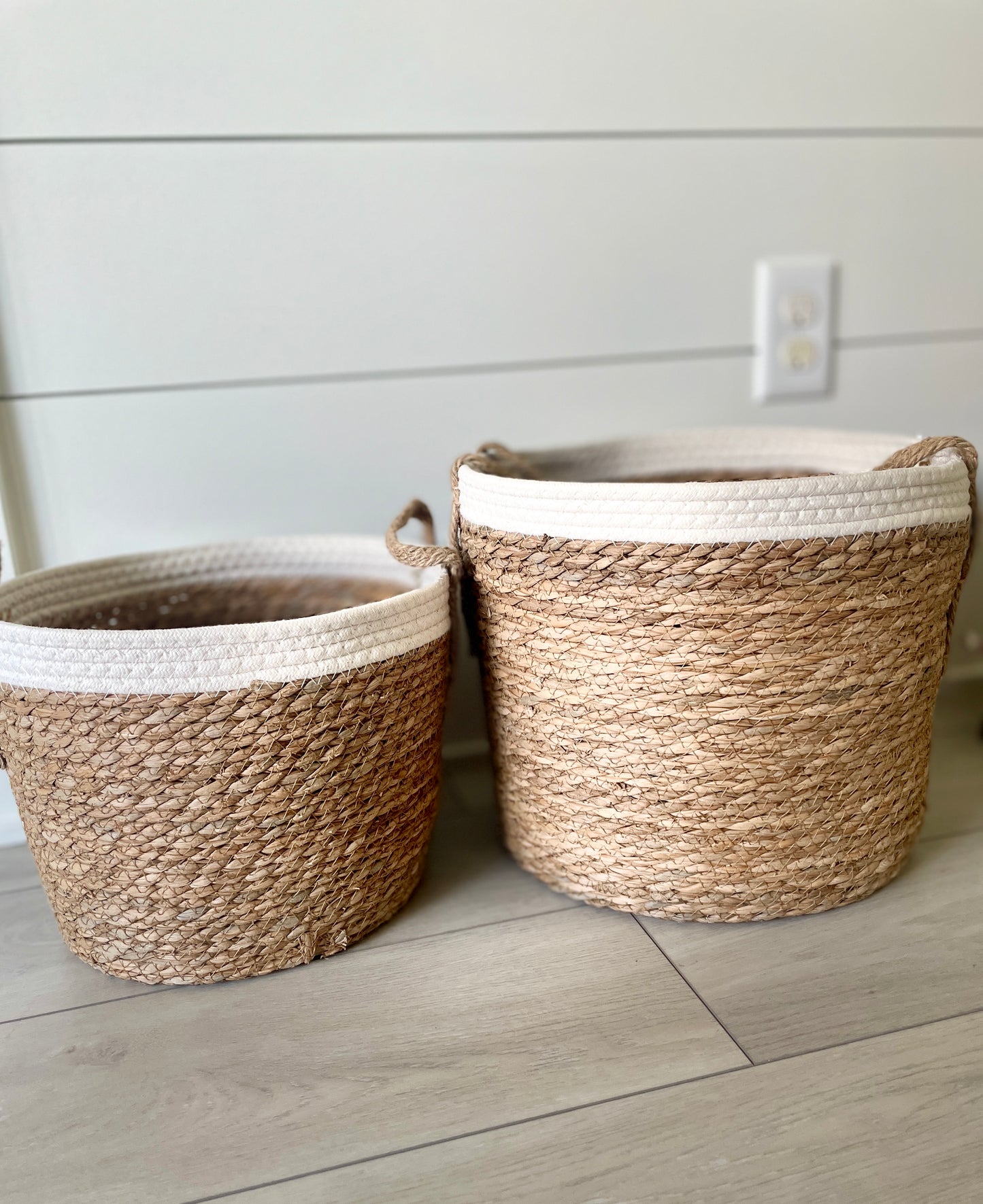 Seagrass Basket with handles