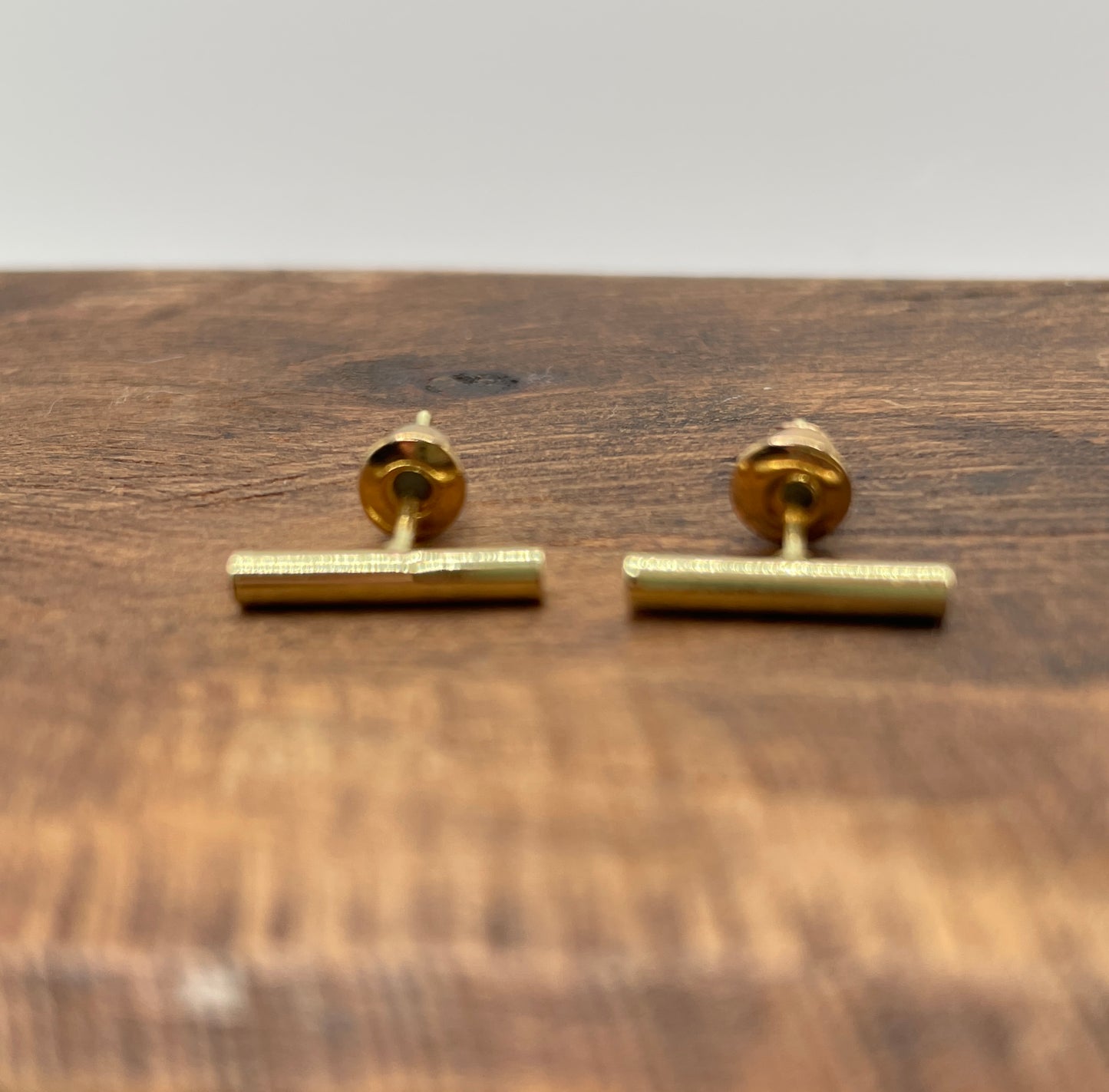 Bar Stud Earrings