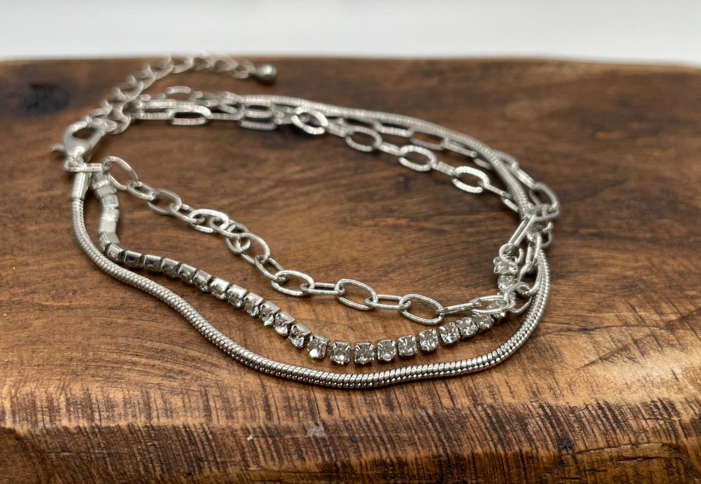 Layered Chain Link Bracelet