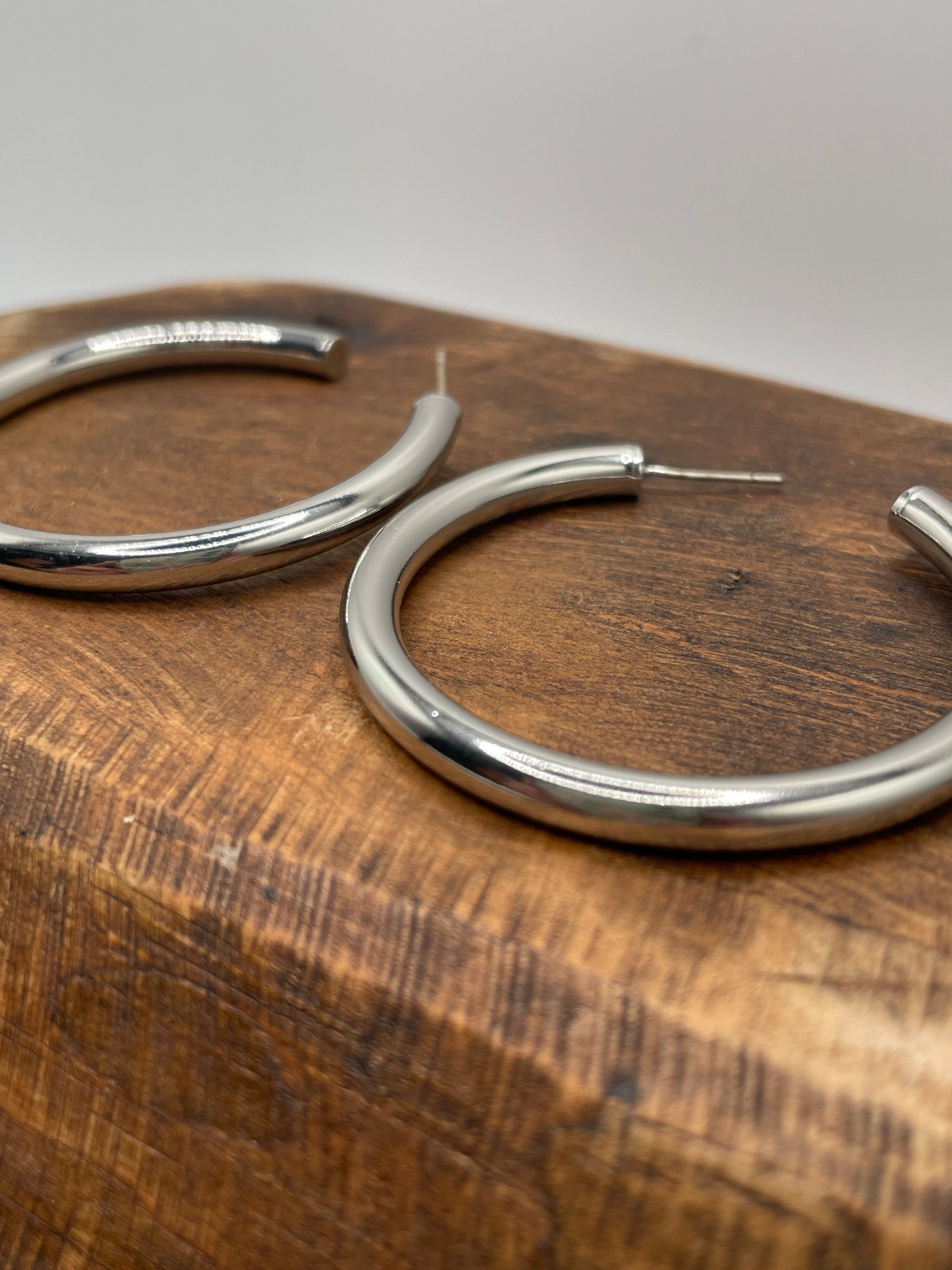 Open Hoop Earrings