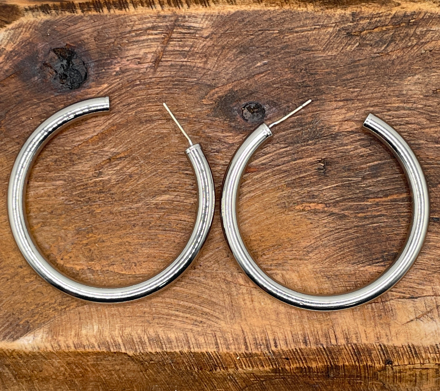 Open Hoop Earrings