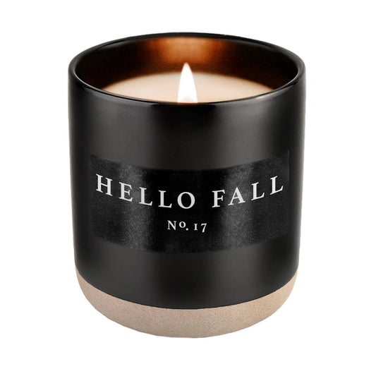 Sweet Water Decor - Hello Fall 12 oz Soy Candle